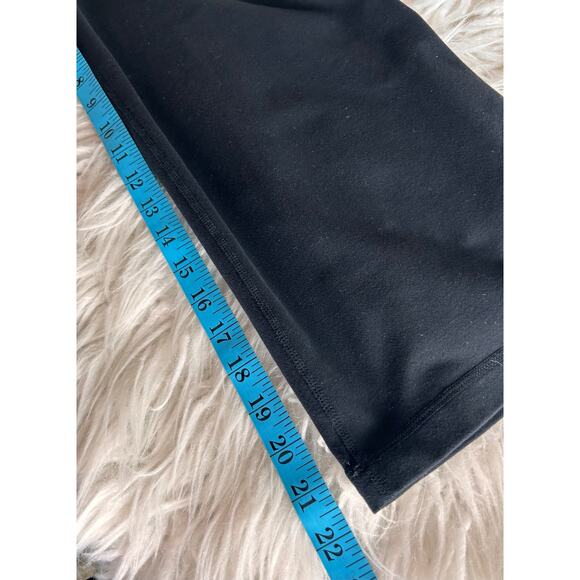 Lululemon Athletica Women's Drawstring Wide Leg Athletic Crop‎ Capri Pants Black - Picture 11 of 11